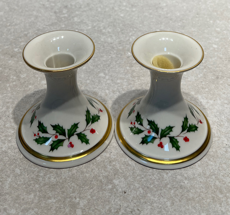 Lenox Holiday - Set of 2 Candleholders