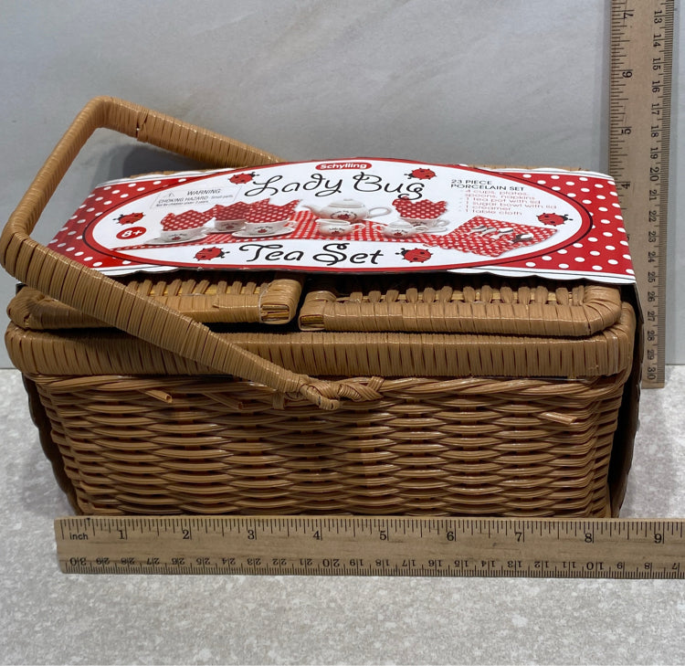 Lady Bug Mini Tea Set