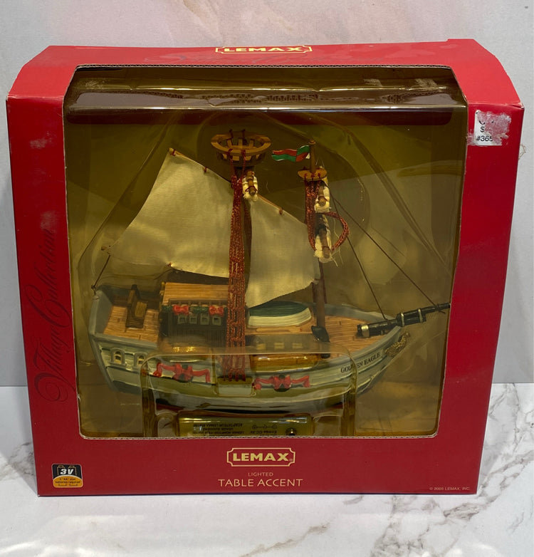 Lemax Golden Eagle Schooner