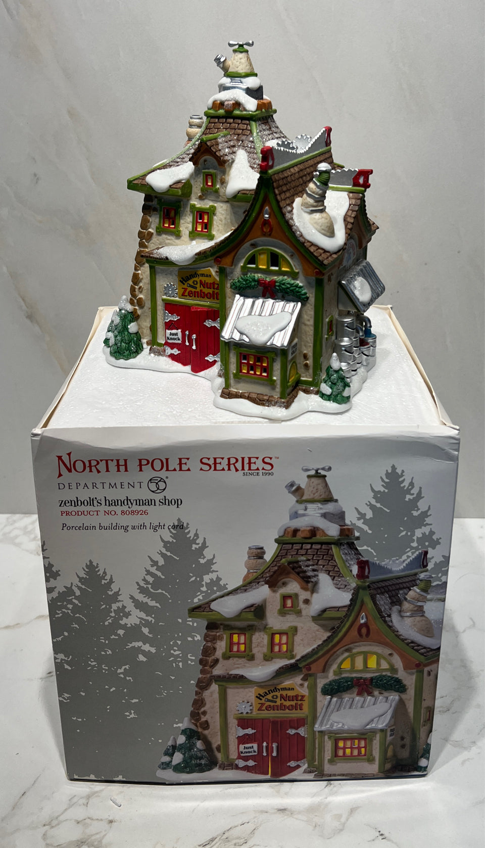 Dept. 56 Zenbolt's Handyman Shop