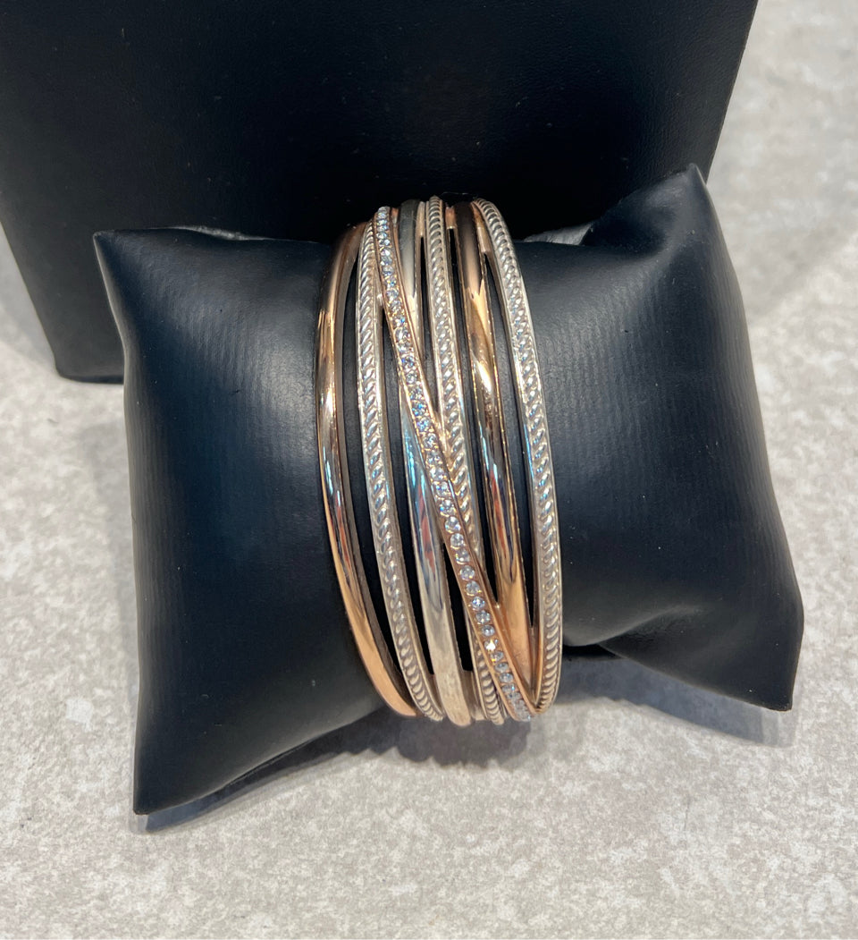 Brighton Neptune's Ring Hinged Bangle