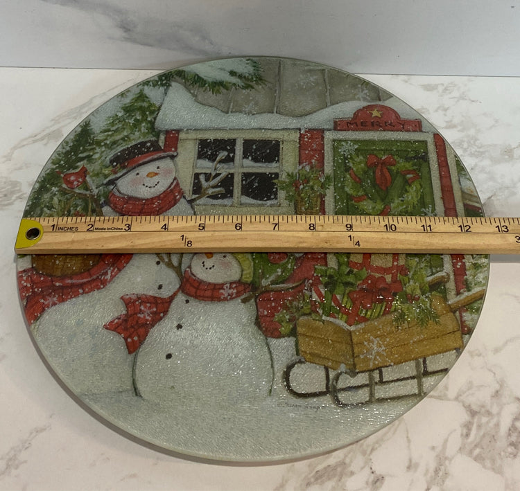 Snowmn Lazy Susan