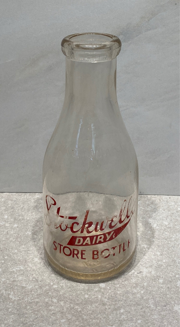 Stockwells's Darry, Sutton, MA Bottle