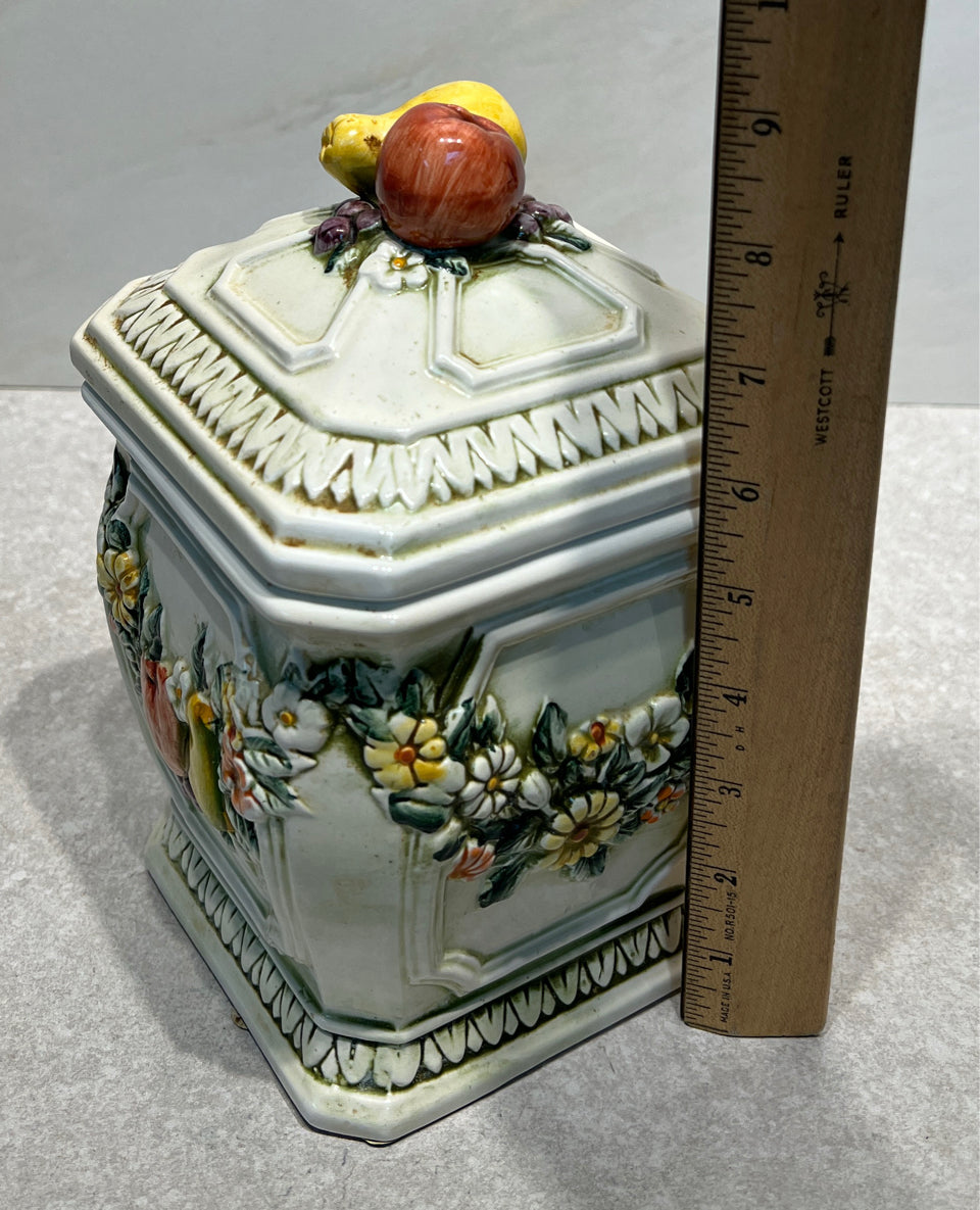 Lefton Covered Canister