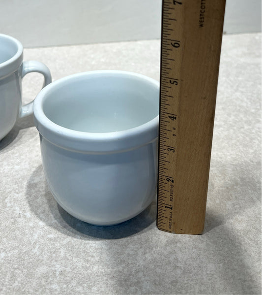 Set of 4 Pottery Barn Mugs