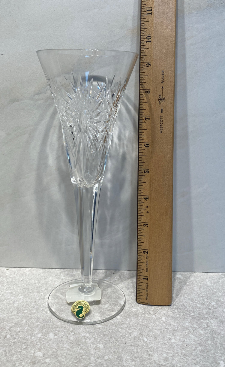 Set of 2 Waterford Crystal Champagne Glasses