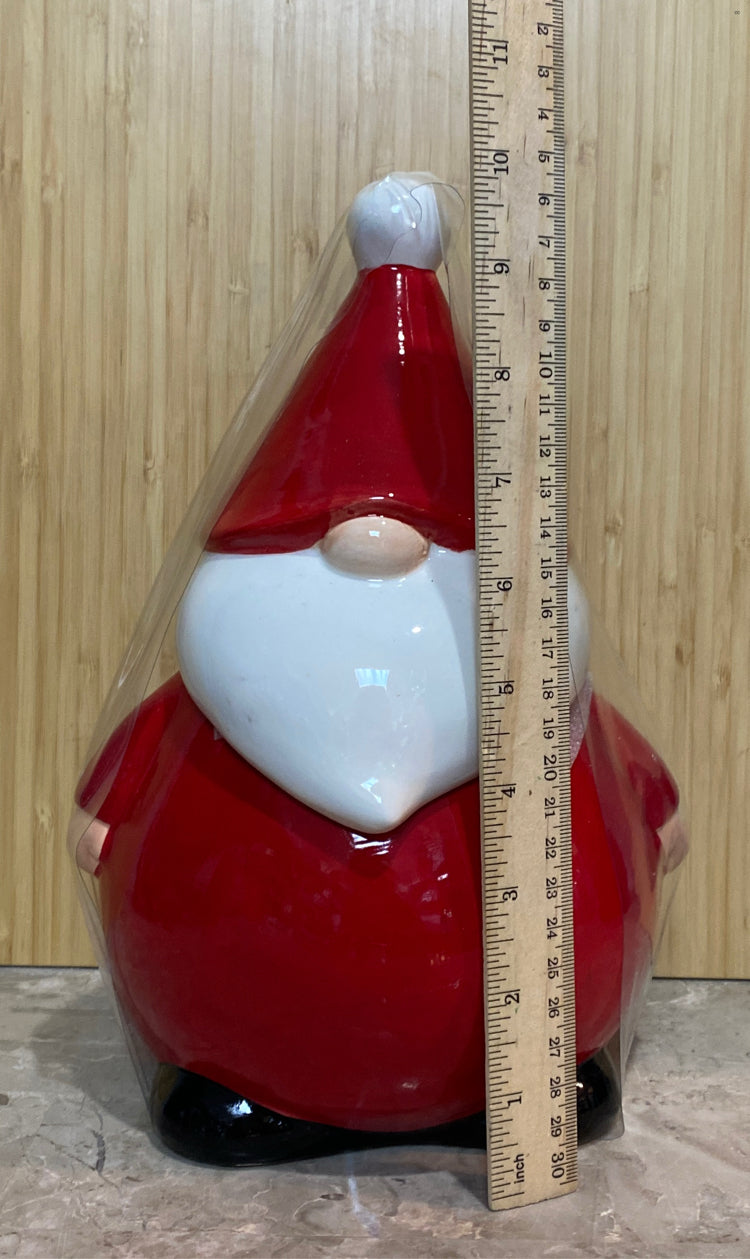 Covered Santa Jar