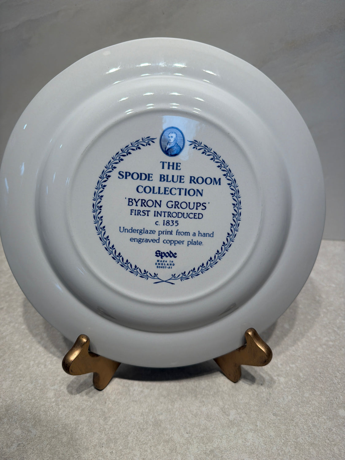 10" Spode Plate
