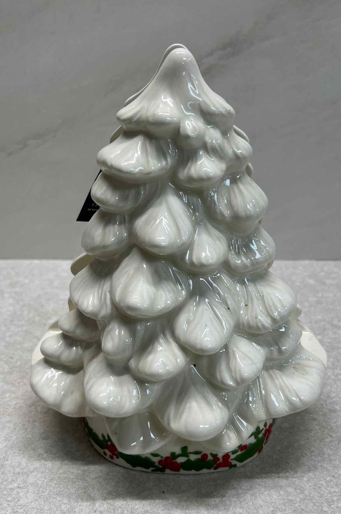 Ceramic Christmas Tree Napkin Holder