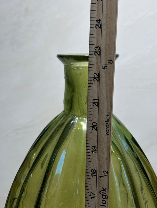 Large Green Vase
