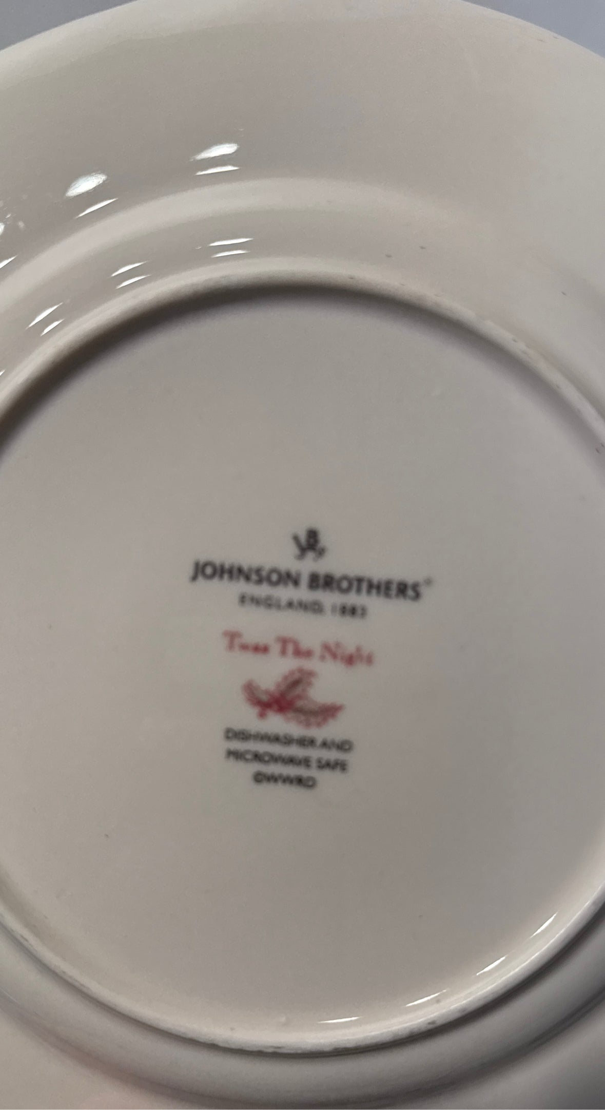 Johnson Bros. Plate