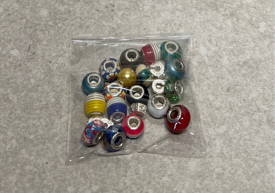 Lot of Sterling Beads