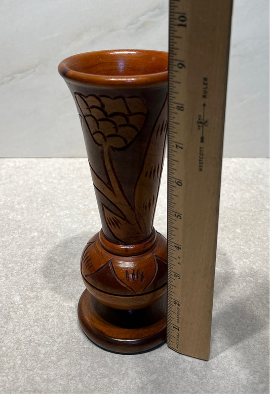 Wooden Vase