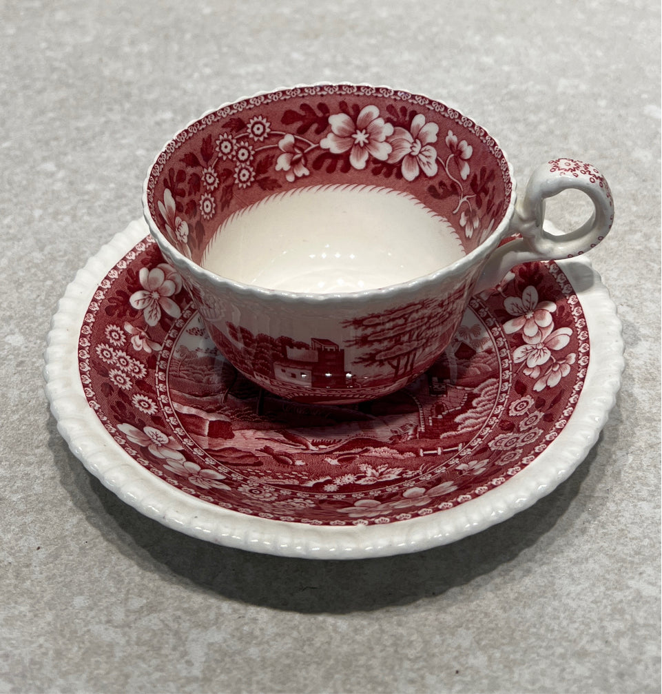 Spodes Tower Cup and Saucer