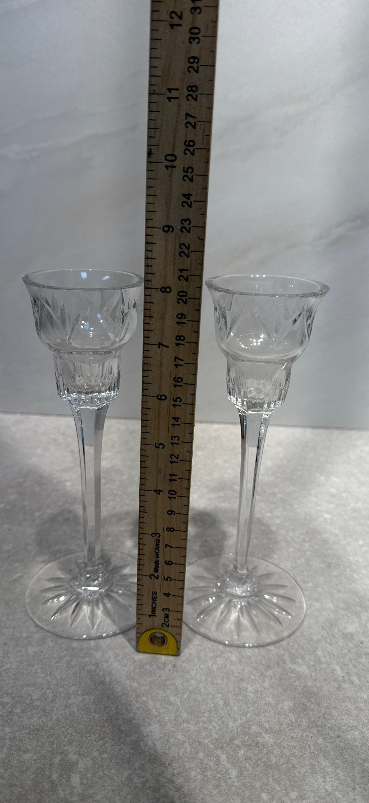 Set of 2 waterford Candleholders