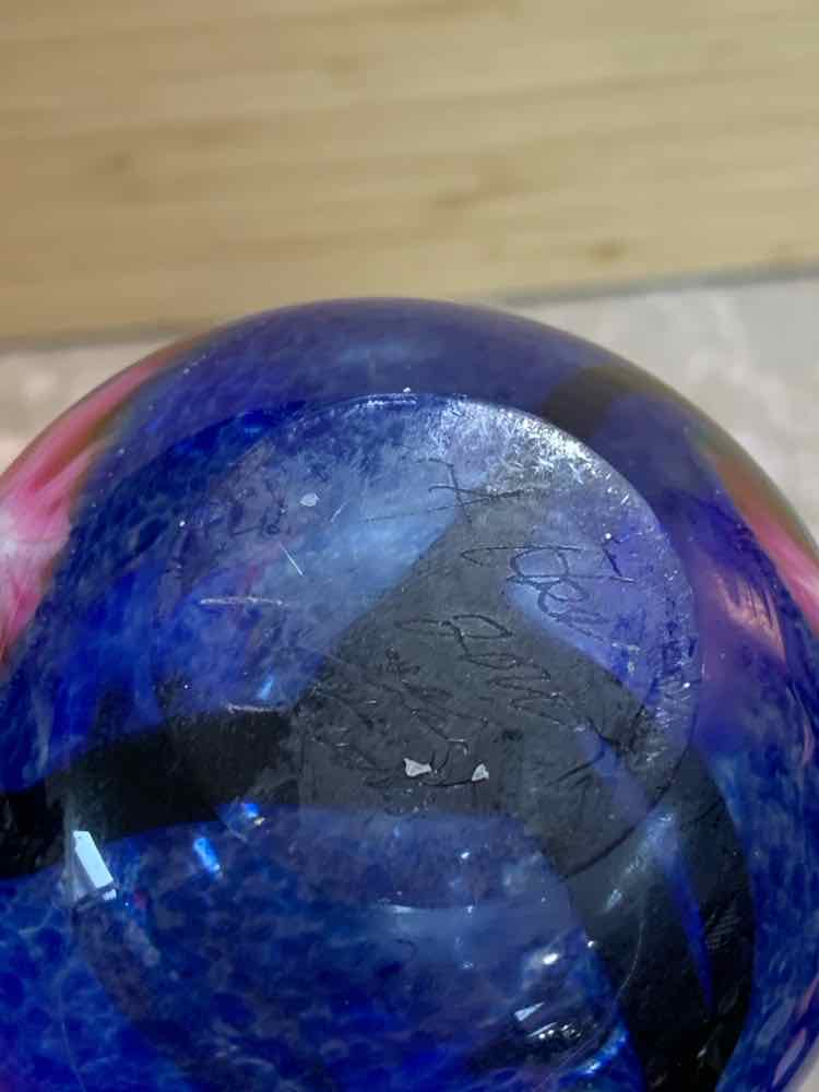 Signed Lotton Perfume Bottle