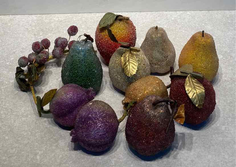 Lot of Beaded Fruit