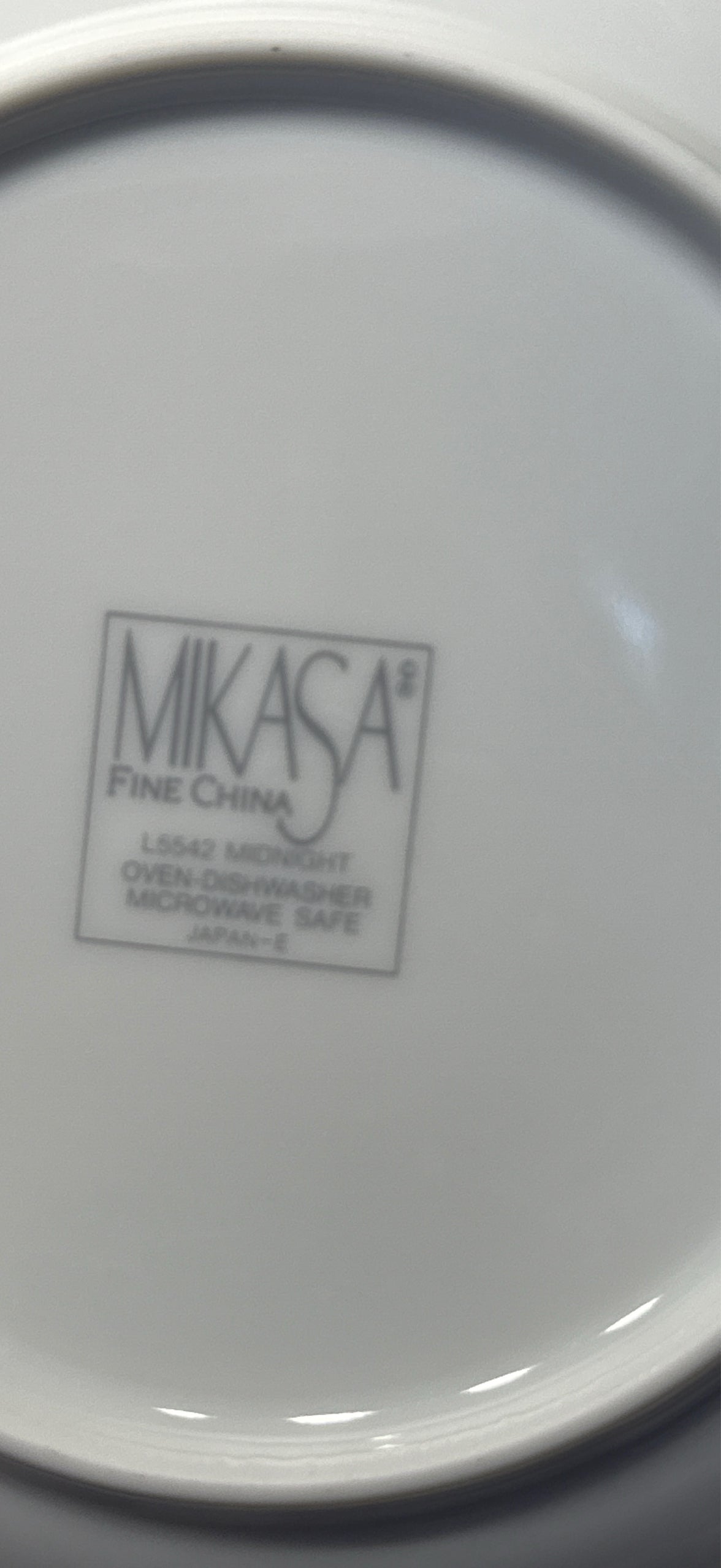 Mikasa Midnight Dinnerware Set