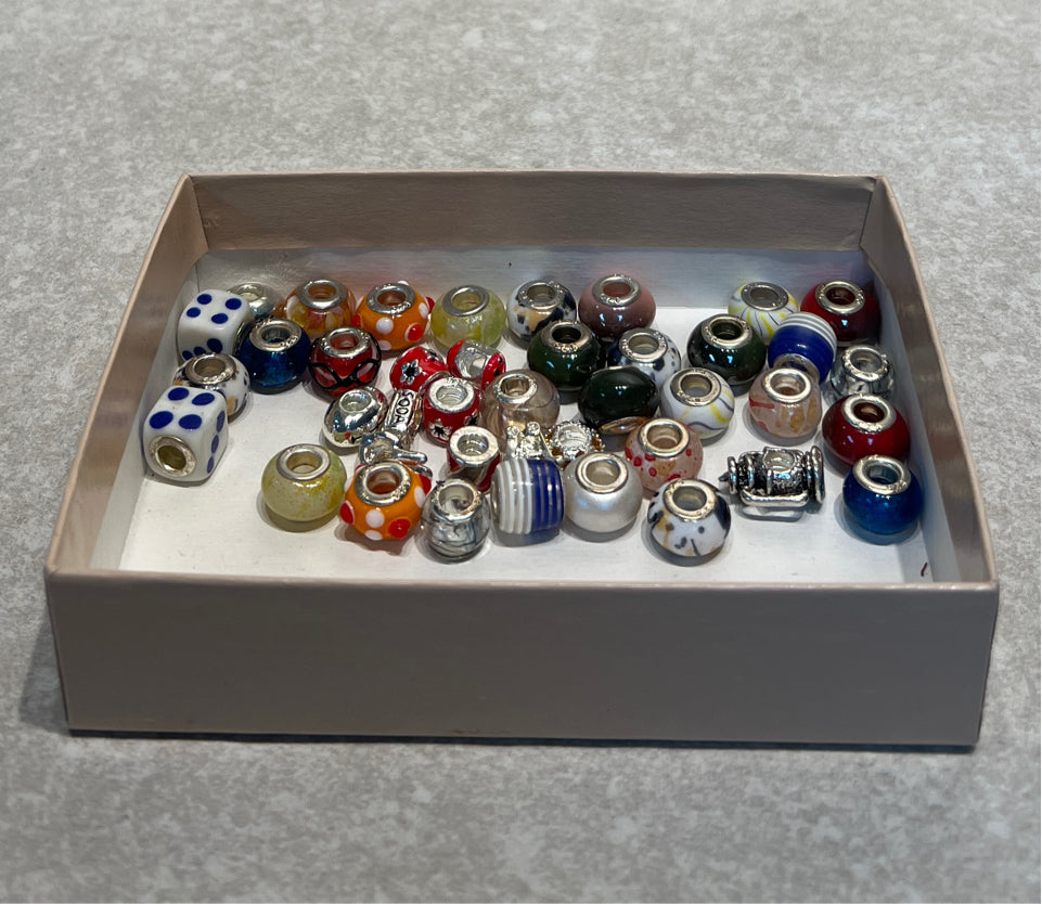 Lot of Sterling Beads