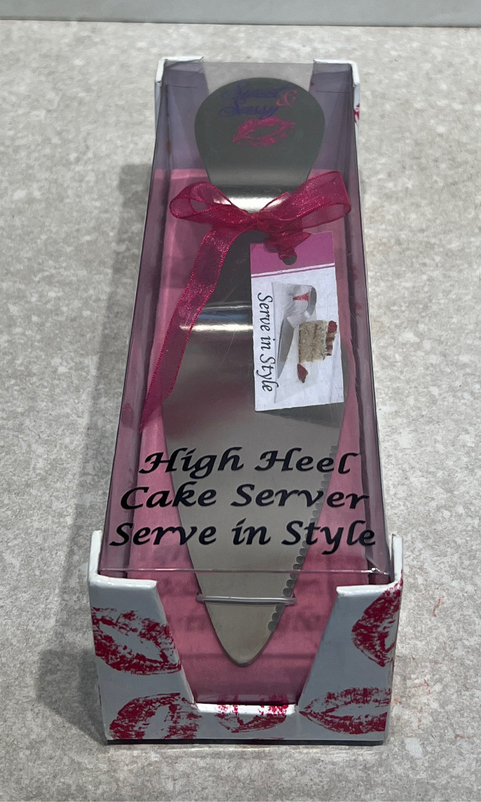 High Heel Cake Server