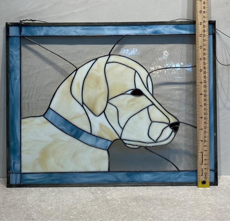 Stain Glass Dog