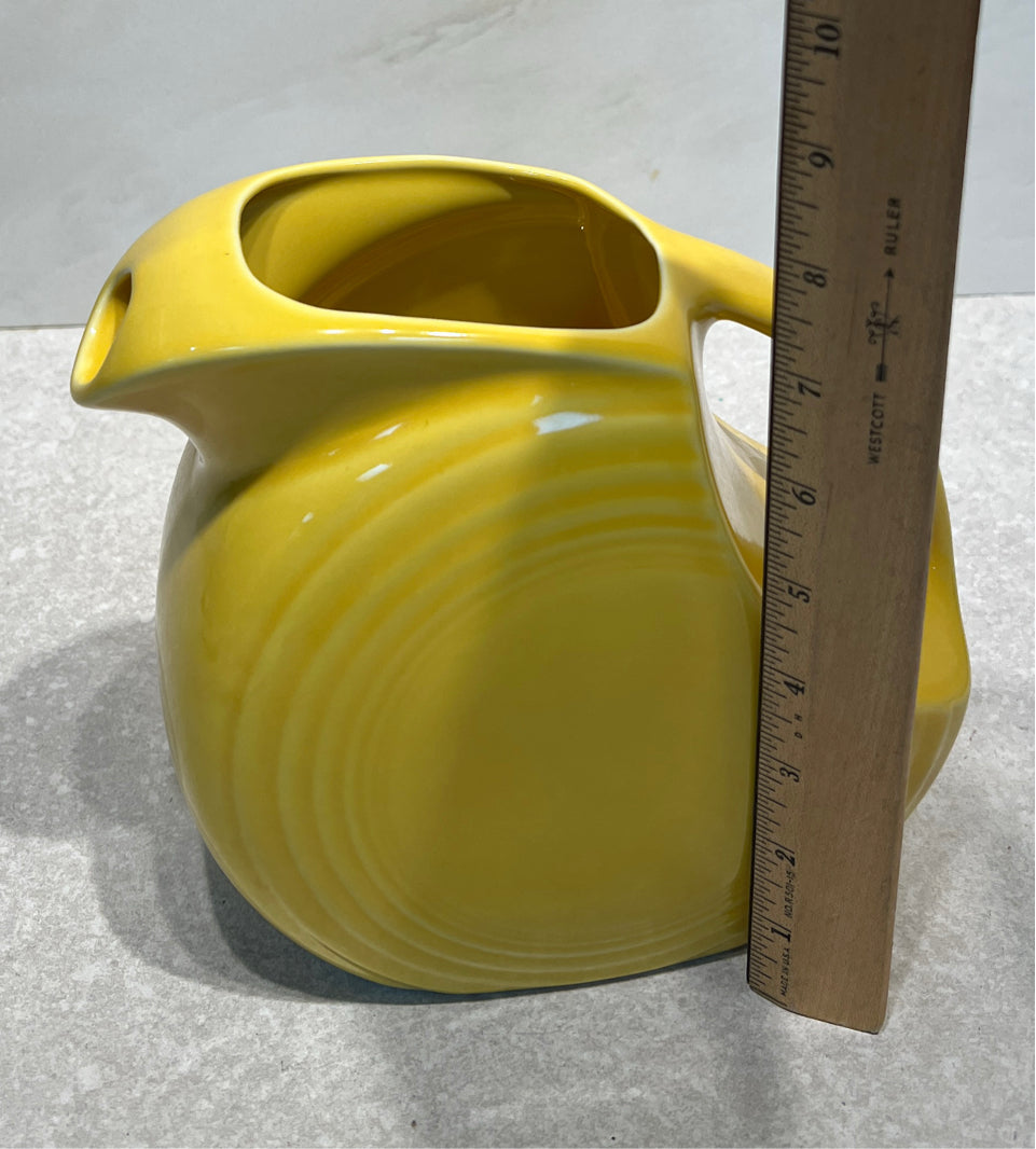 Yellow Fiesta Pitcher
