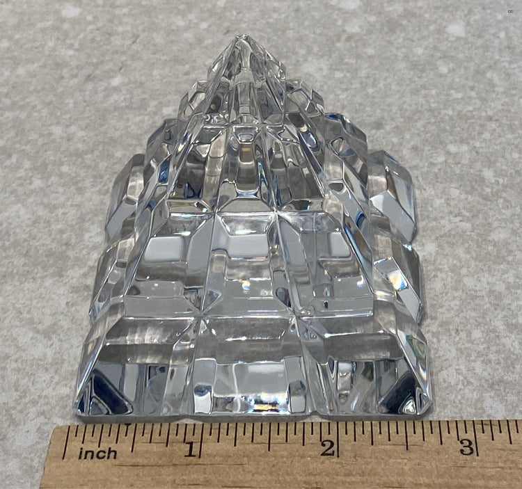 Waterford Pyramid Paperweight