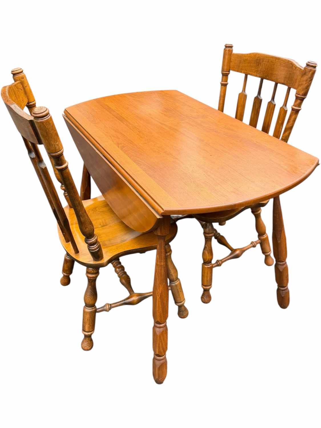Drop Leaf Table And 2 Chairs