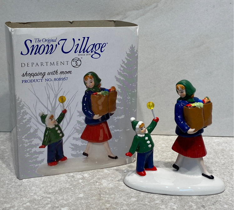 Dept. 56 Shopping with Mom