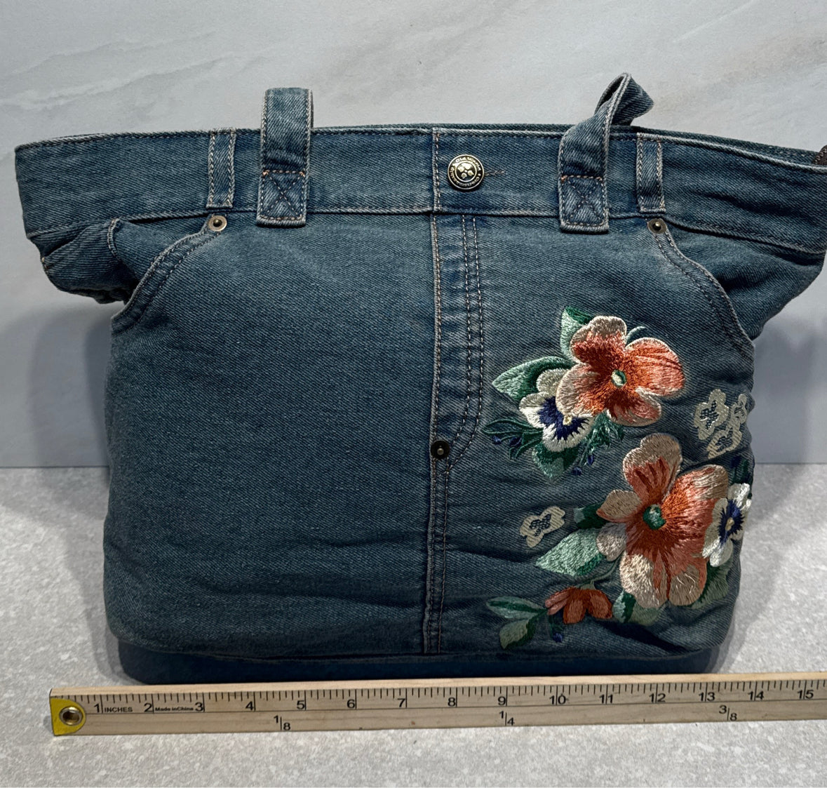 Patricia Nash Ashwell Dedim Handbag