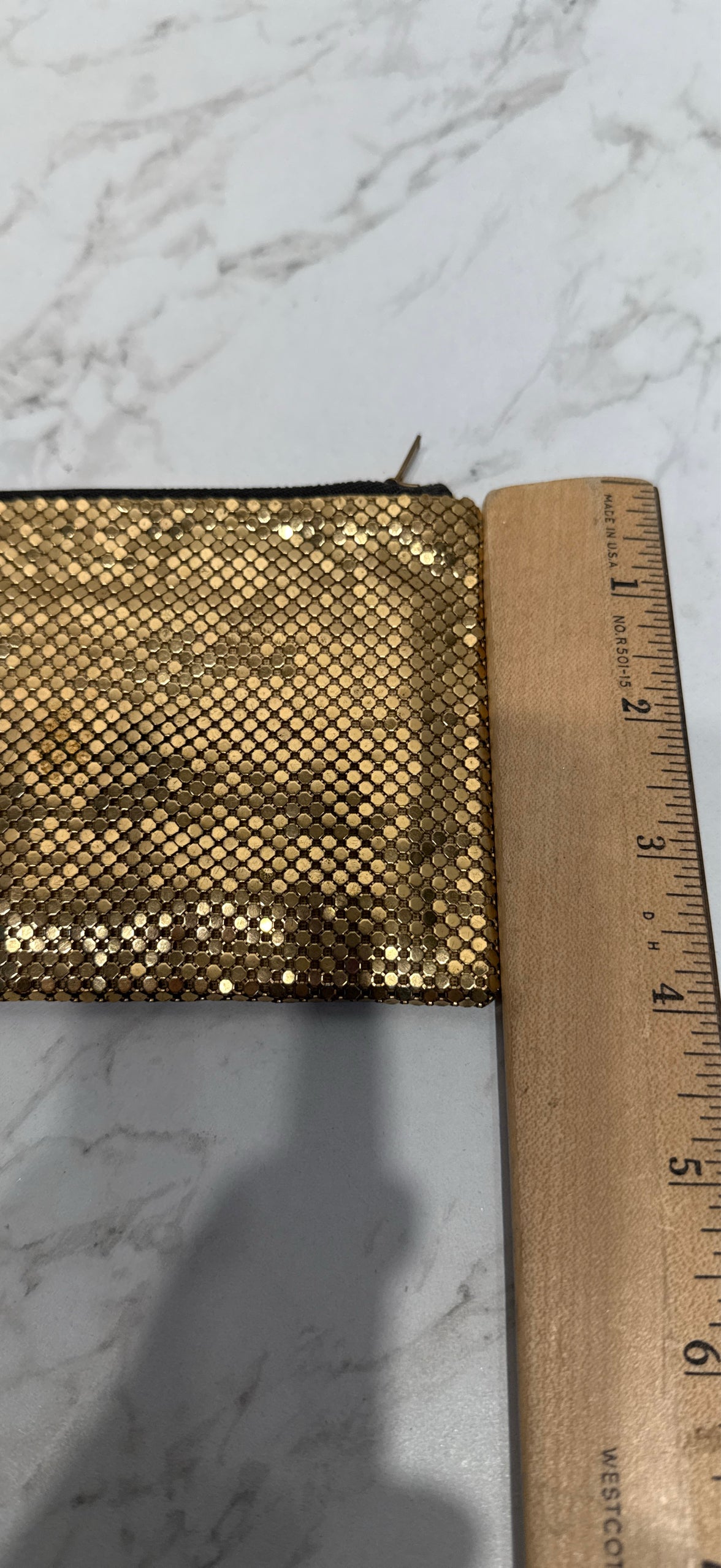 Whiting and Davis Mesh Pouch