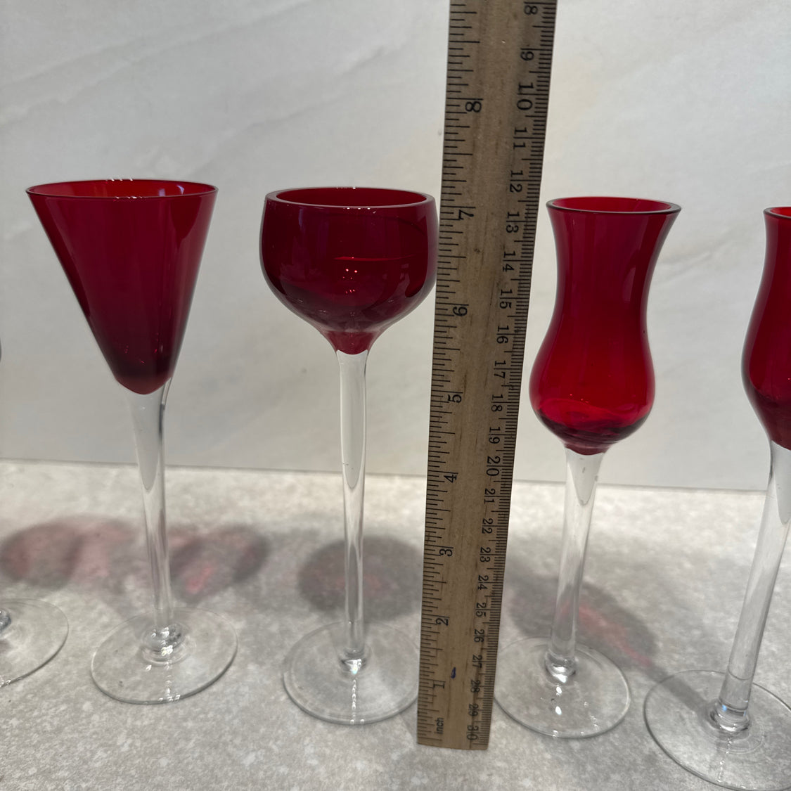Set of 5 Pottery Barn Cordials