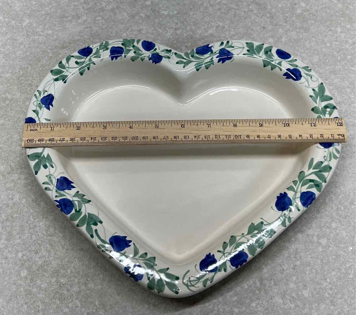 Pottery Heart Dish