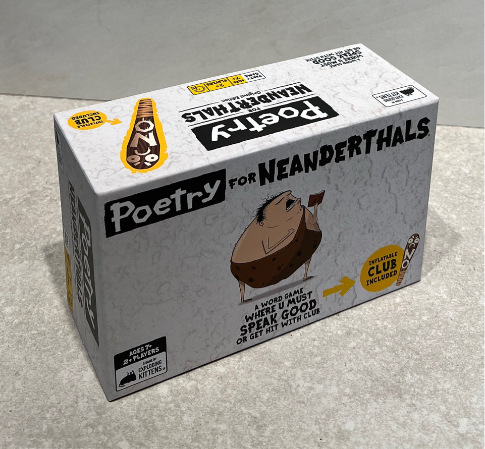 Poetry for Neanderthals