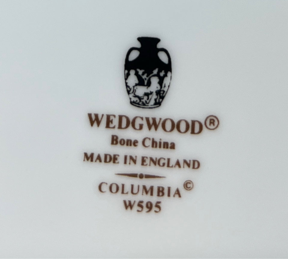 Wedgwood Columbia Enamel Dinnerware Set