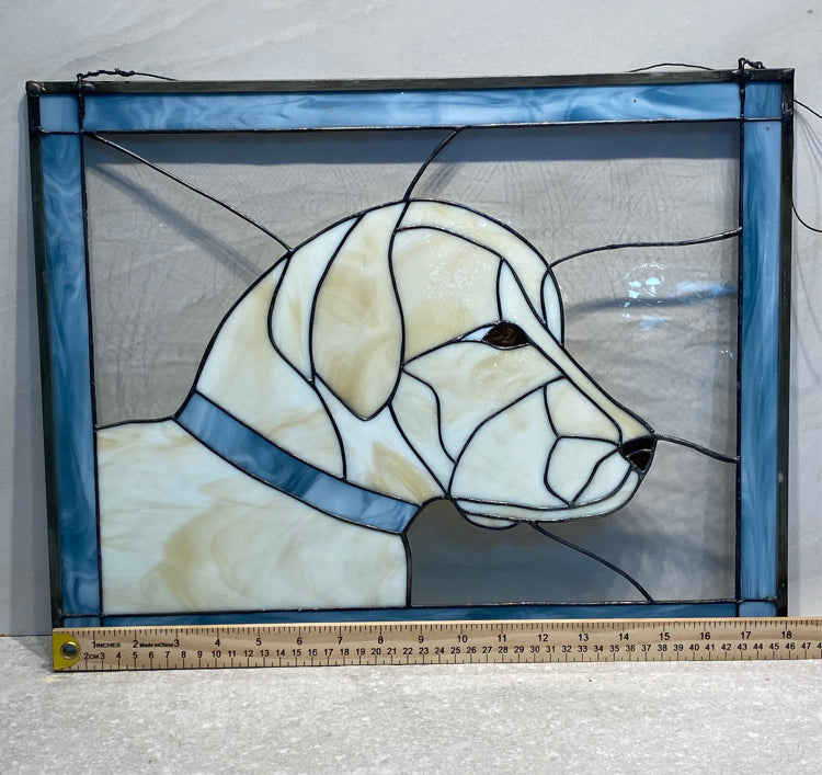 Stain Glass Dog