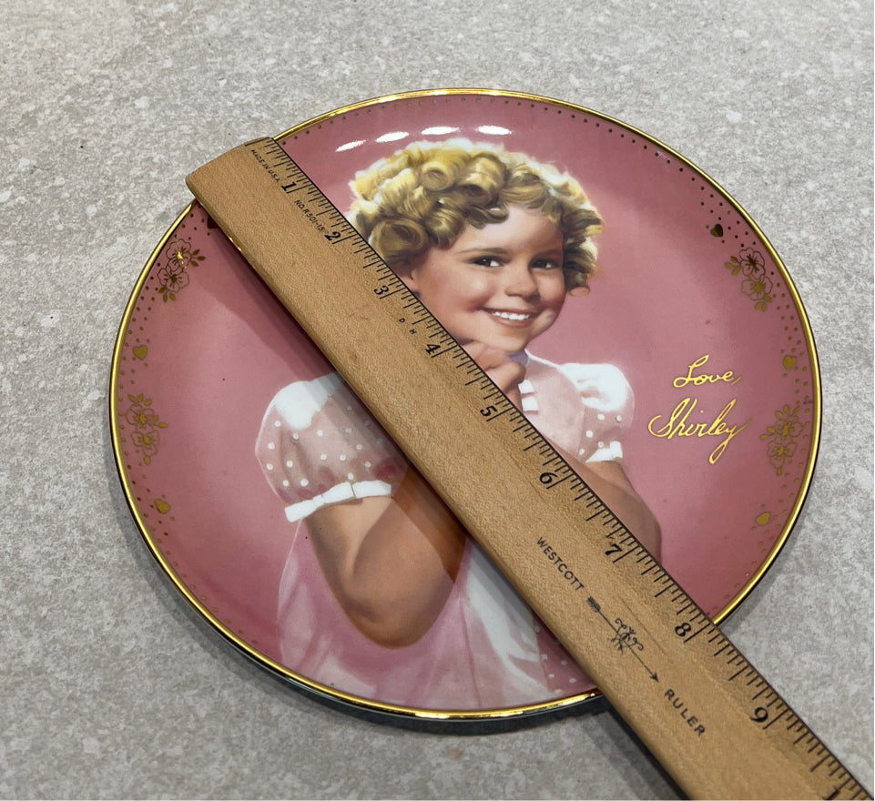 Shirley Temple Plate