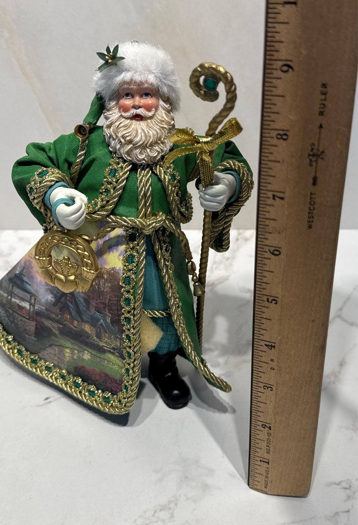 Thomas Kinkade Santa