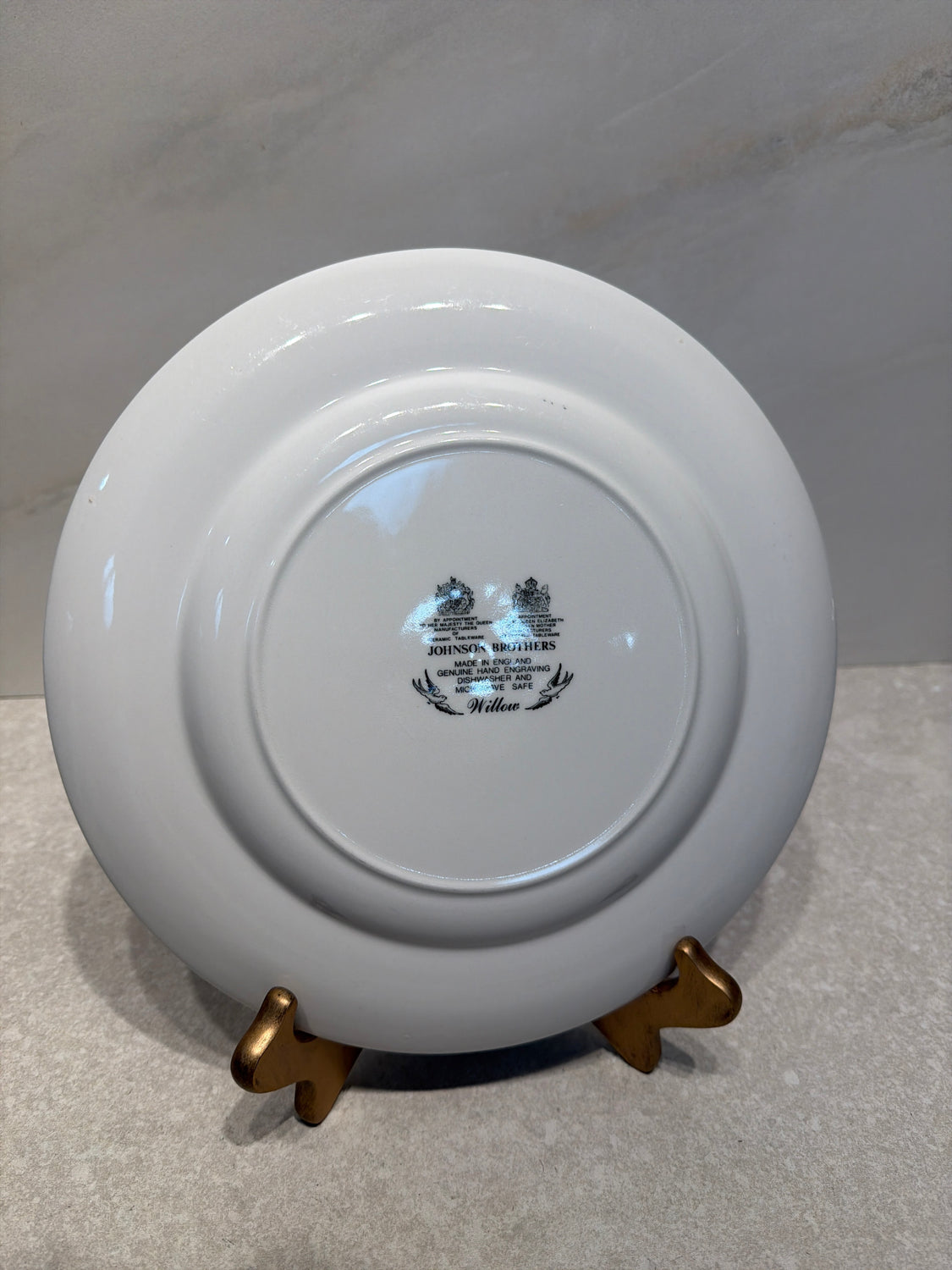 Johnson Bros. Blue Willow 10" Plate