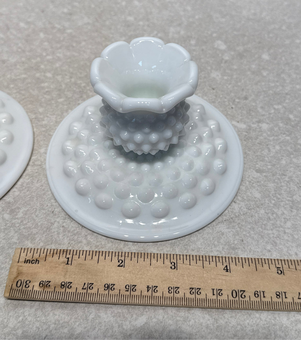 Pair of Fenton Candleholders