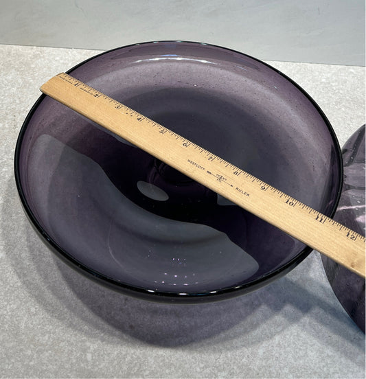 Purple Cake Plate