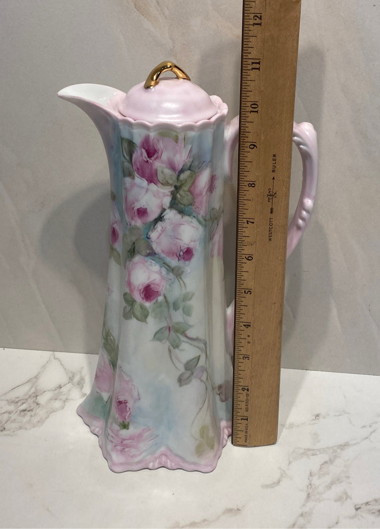 Handpainted Chocolate Pot