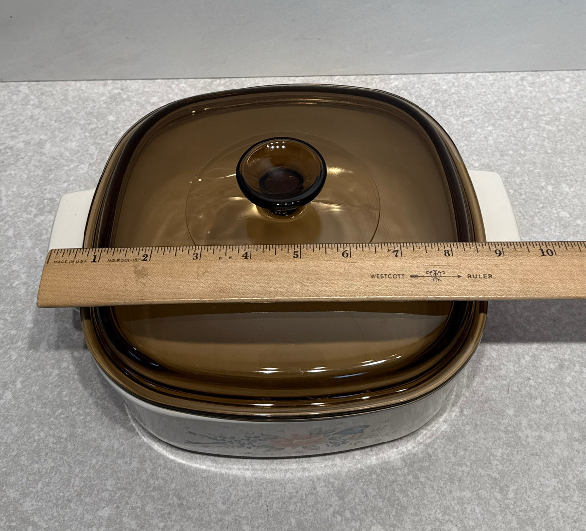 Covered Corningware Casserole