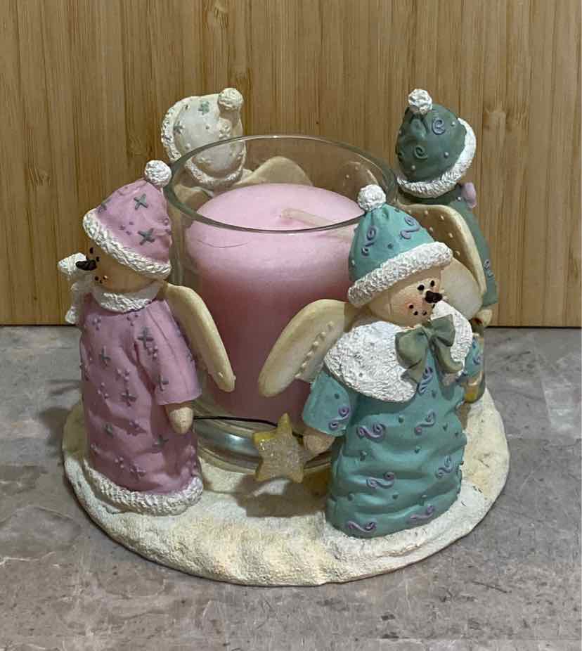 Snowman Candleholder