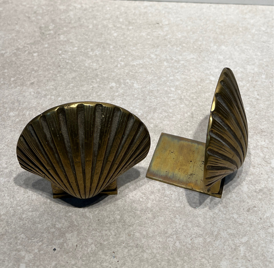 Pair of Shell Bookends