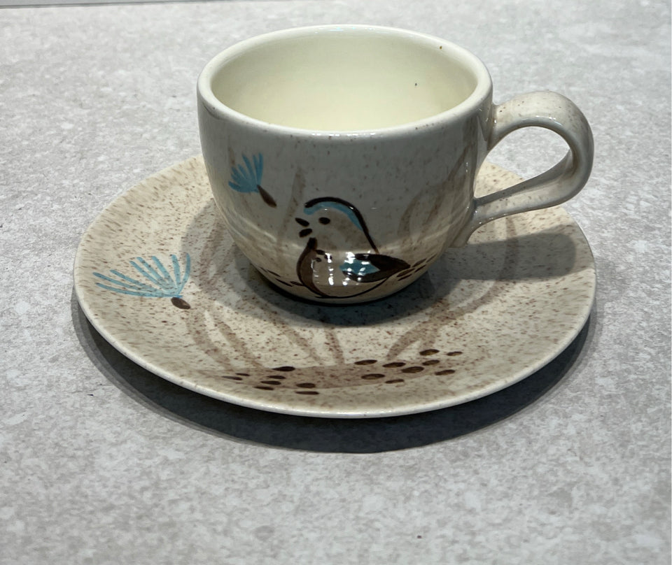 Red Wing Bob Wie Cup and Saucer