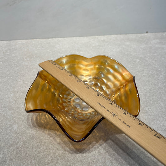 Fenton Carnival Glass Bowl