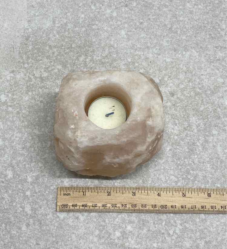 Salt Rock Candleholder