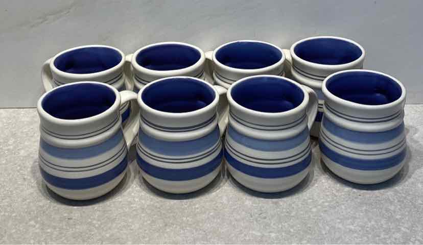 Set of 8 Pfaltzgraff Mugs