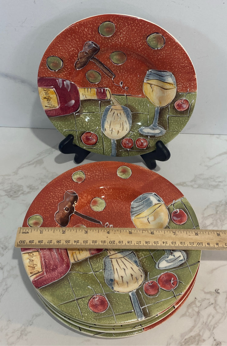 Set of 5 Plates
